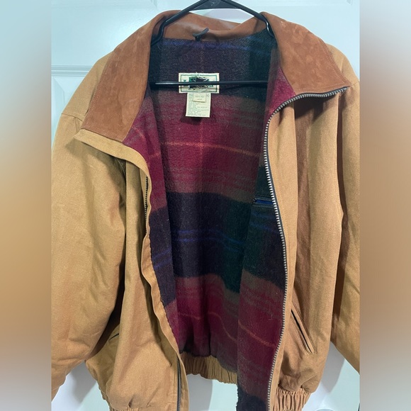 Vintage L.L Bean Lined Wool Bomber jacket - Picture 2 of 6